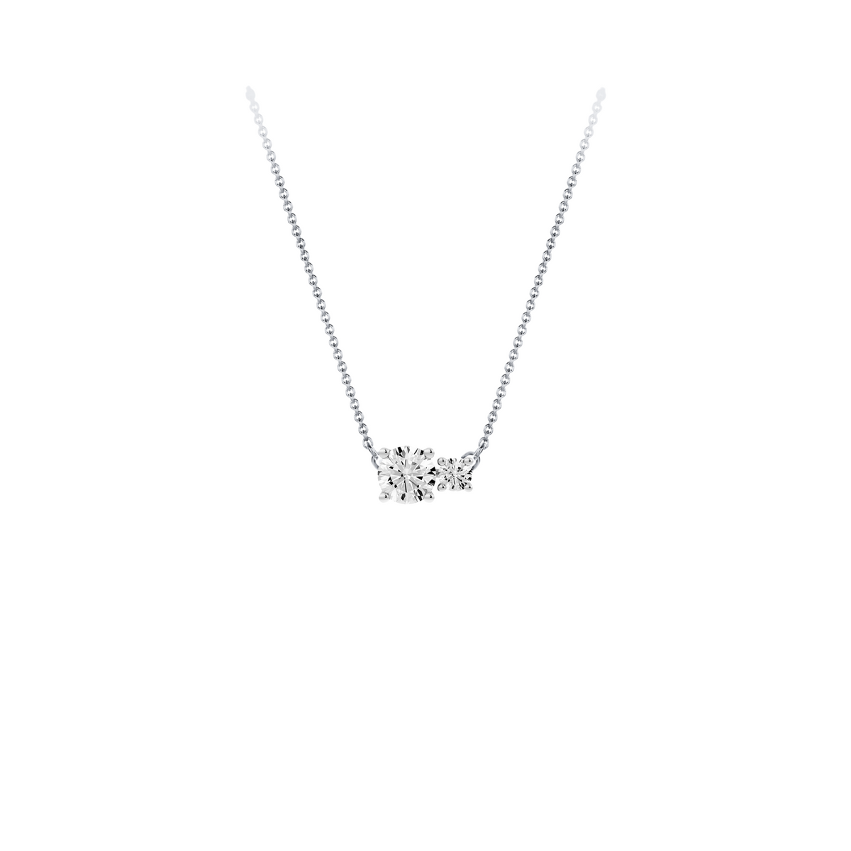 DUO DIAMOND NECKLACE