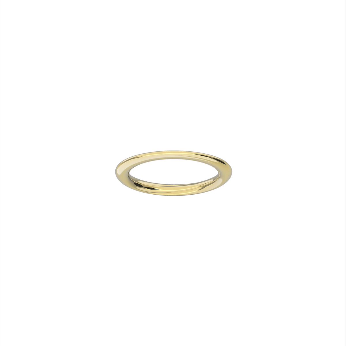 Full Moon Alliace ring in 18k yellow gold by Nayestones, Belgian fine jewelry