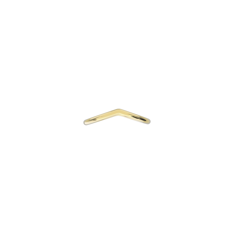 moon ellipse band in 18k yellow gold by Nayestones, Belgian fine jewelry.  Nayestones