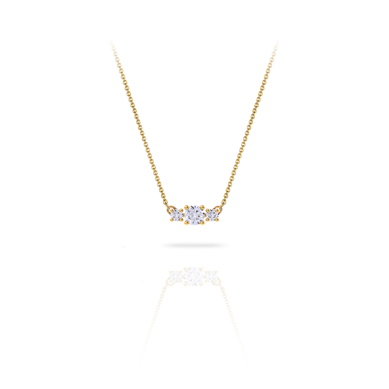 TRILOGY DIAMOND NECKLACE Nayestones