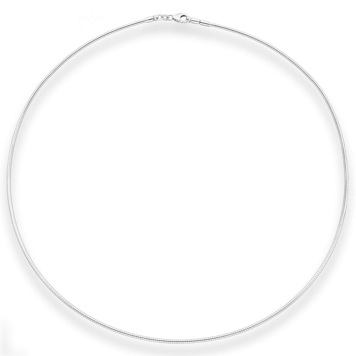 Our OMEGA CHAIN in white gold.