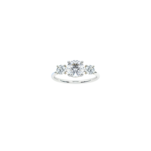TRILOGY DIAMOND RING 1 - 1.5ct Nayestones