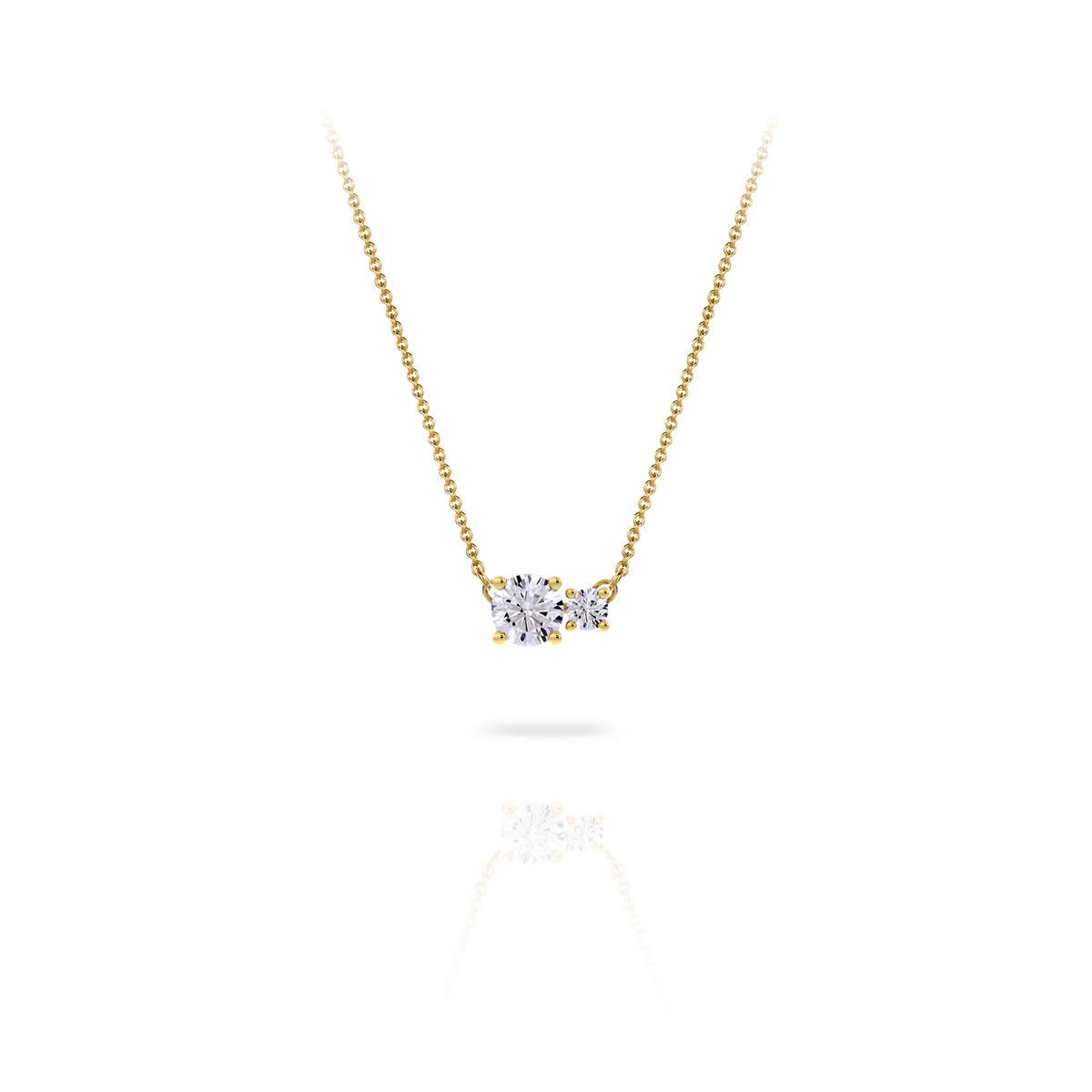 DUO DIAMOND NECKLACE
