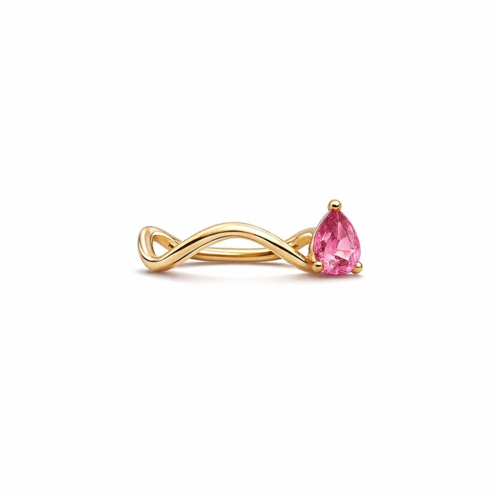 PETITE COMETE STONE RING