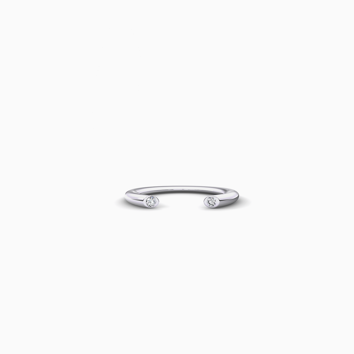 MOON SOLITAIRE V PEAR DIAMOND RING SET