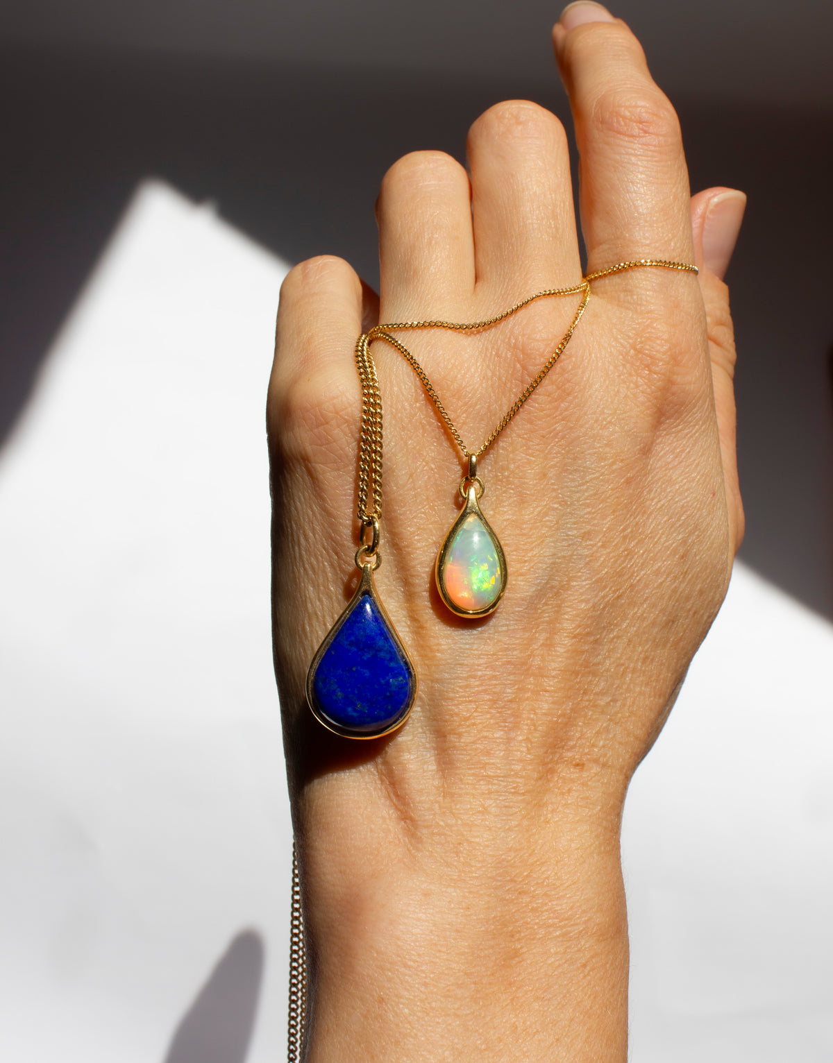DEW OPAL PENDANT