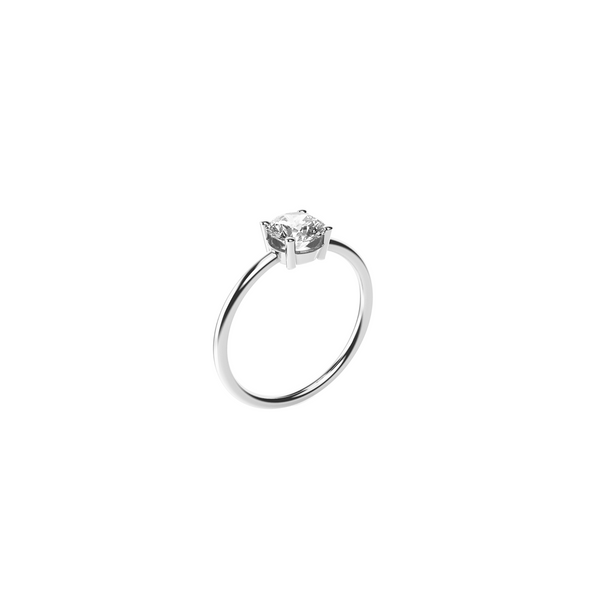 SOLITAIRE DIAMOND RING Nayestones