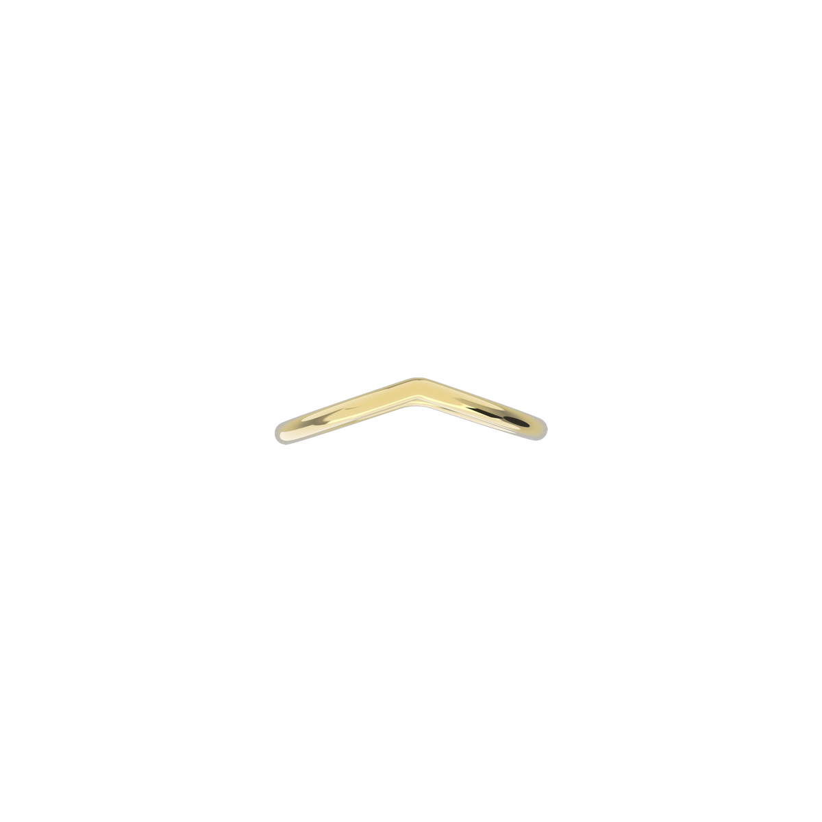 moon ellipse band in 18k yellow gold by Nayestones, Belgian fine jewelry. 