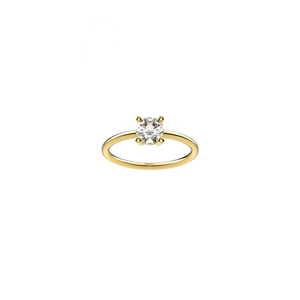 SOLITAIRE DIAMOND RING Nayestones