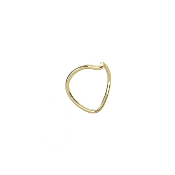 HEART GOLD RING