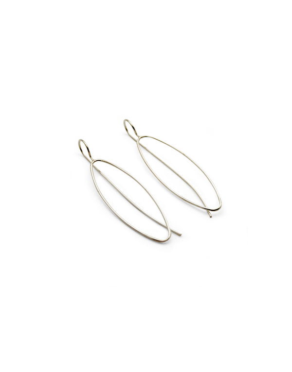 925 silver earrings - Amande Earrings Silver - Nayestones