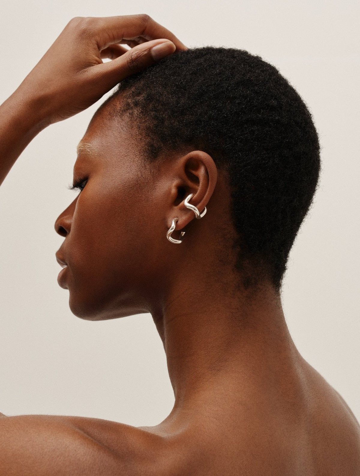 PETITE COMETE EARCUFF SILVER