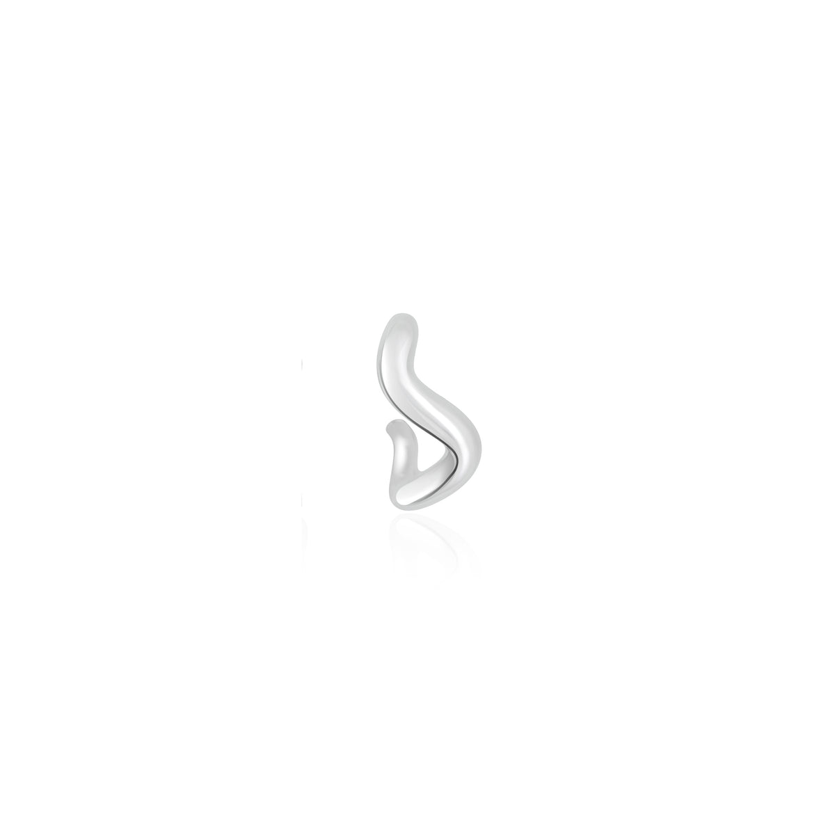 PETITE COMETE EARCUFF SILVER