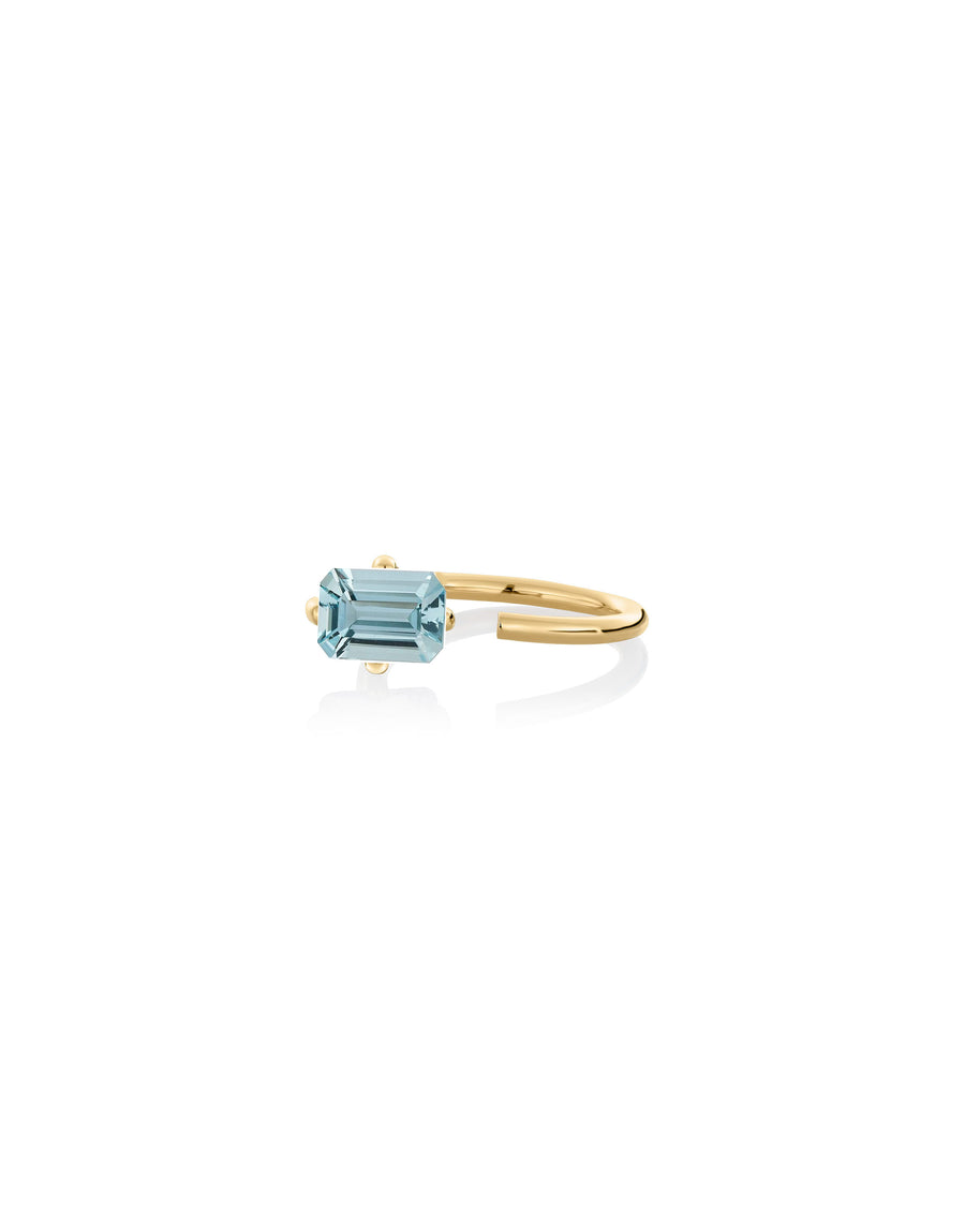 OCTOGONE RING YELLOW GOLD